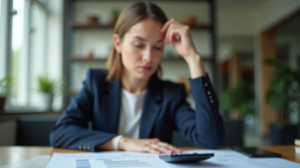 Budget-Planung mit Taschenrechner und Ausgabenliste auf dem Tisch